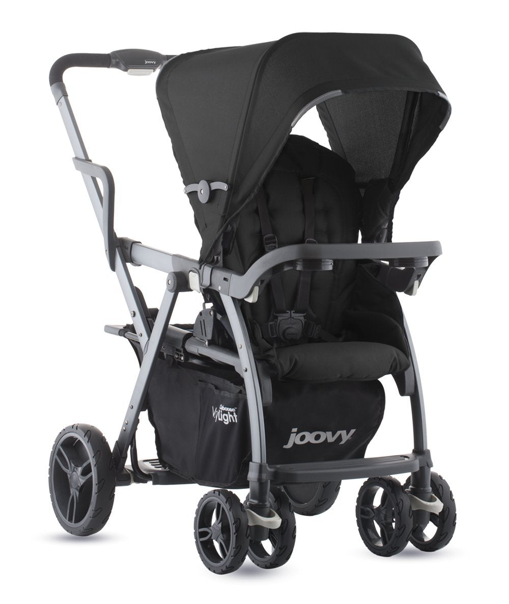 Black Graphite Tandem Double Stroller A2832
