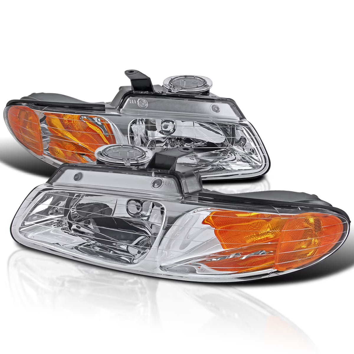 Chrome Headlights L+R Pair Assembly H282651