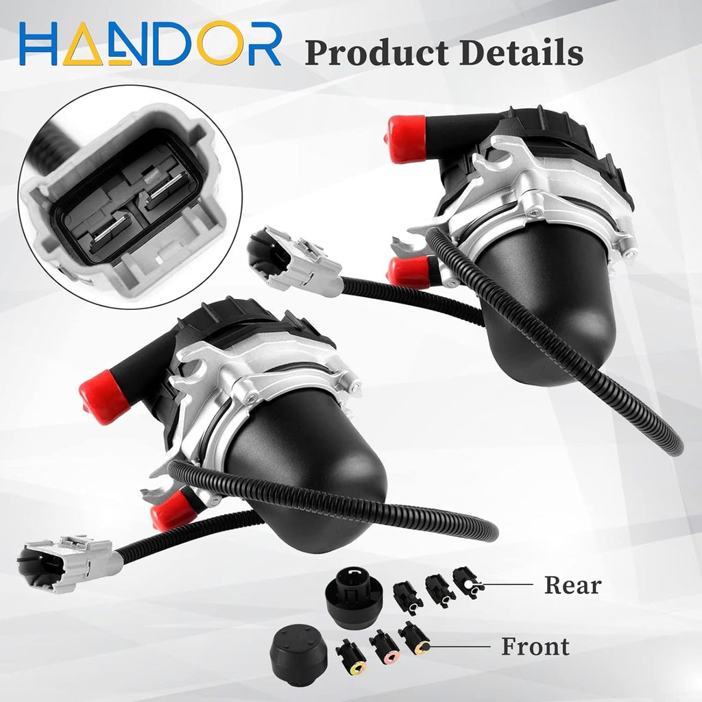 Pair Secondary Air Injection Pump for Lexus LX570 Toyota Land Cruiser Sequoia Tundra 4.6L 4.7L 5.7L V8 H1246