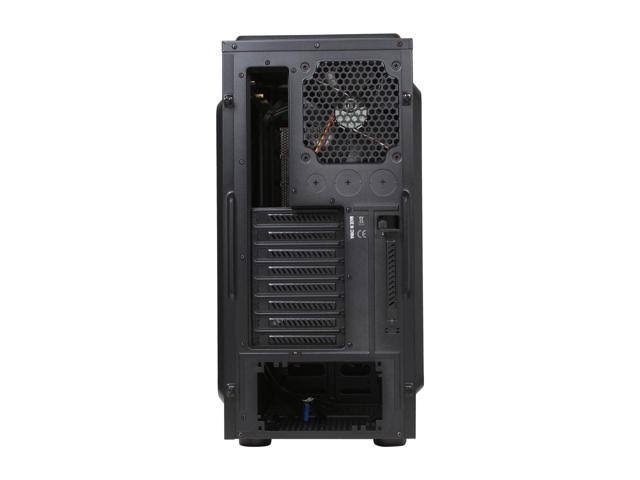 Black Mid-Tower Window Chassis U524