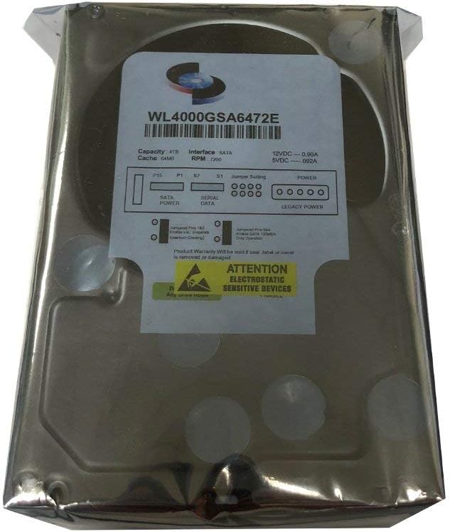 4TB 7200RPM 64MB Cache SATA 6Gb/s 3.5inch Internal Desktop Hard Drive Q1775