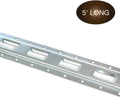 Two 5-ft Powder-Coated Steel E Track Tie-Down Rails X4540