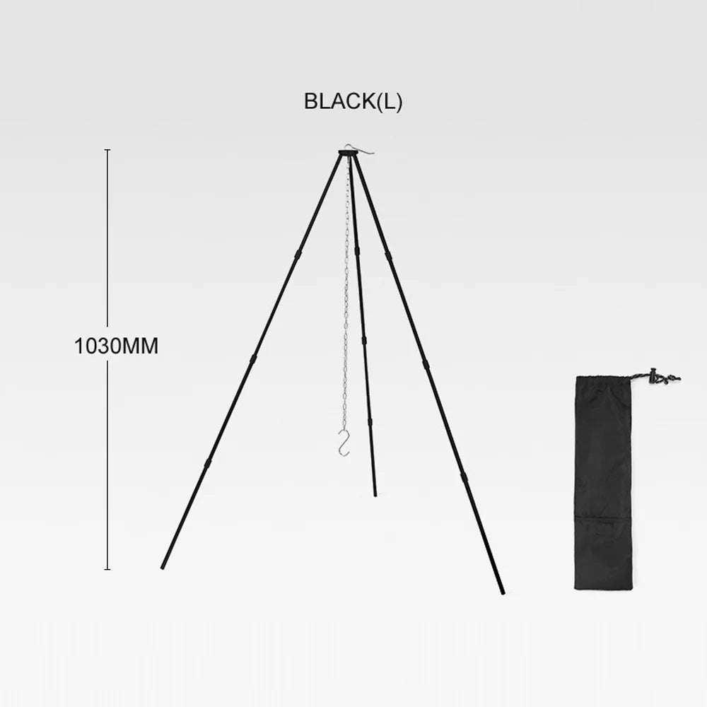Detachable Campfire Tripod Bonfire Rack H997