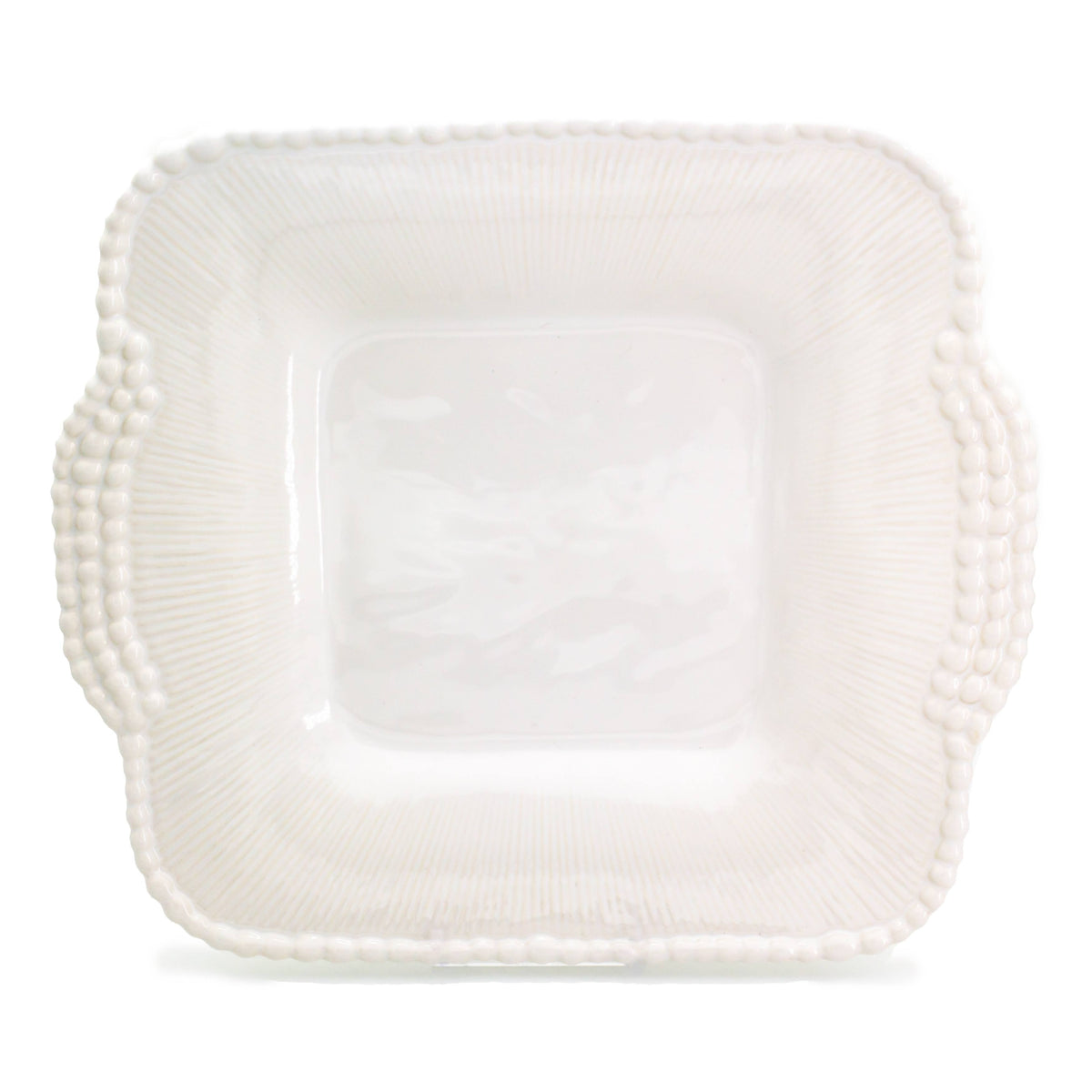 Square Platter with Handles D466
