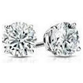 1 CT Solitaire Round Diamond Stud Earring X688