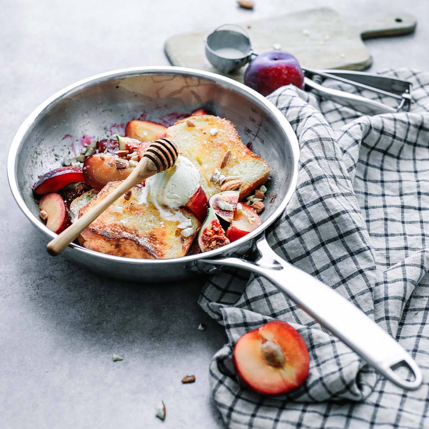 8.5-Inch Stainless Steel Frying Pan L150570