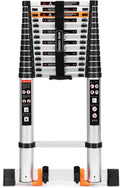 18.5 FT Aluminum Telescoping Ladder J25423