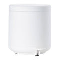 White Pedal Bin G6544