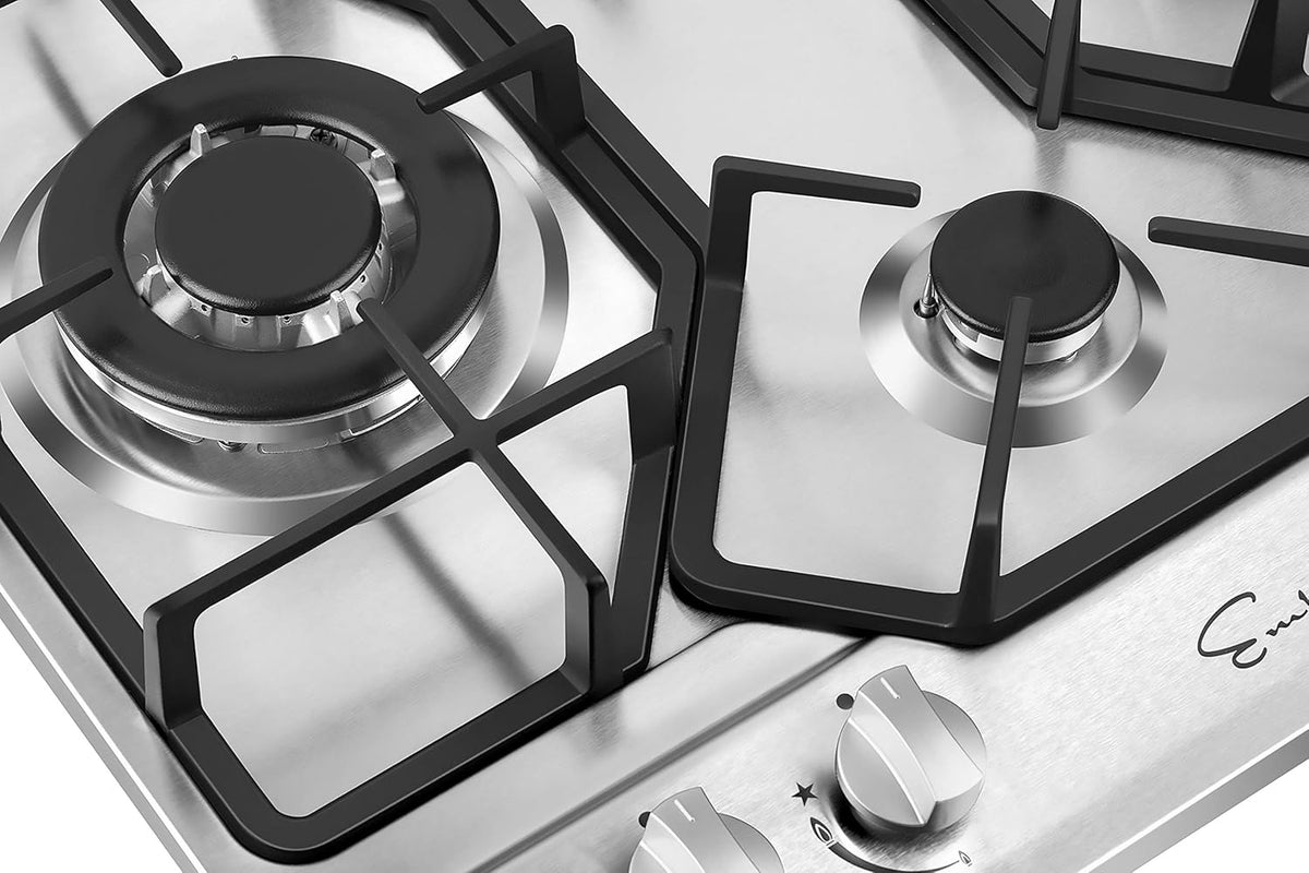 24 Inch Stainless Steel Gas Cooktop with 4 Burners N775807