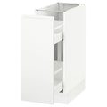 White Base Cabinet with Pull-Out Storage F810
