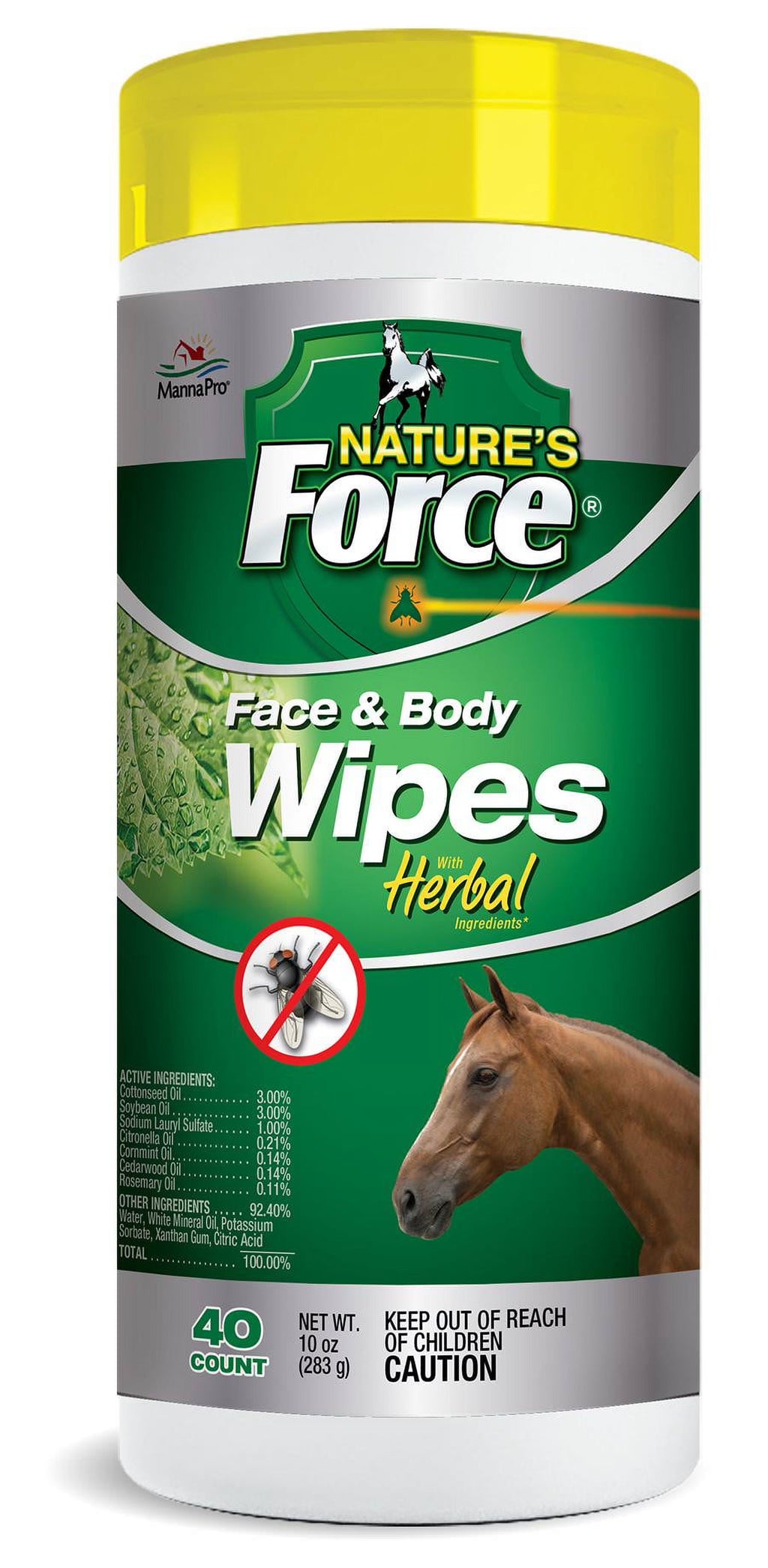 40 Count Fly Control Wipes for Horses R72778