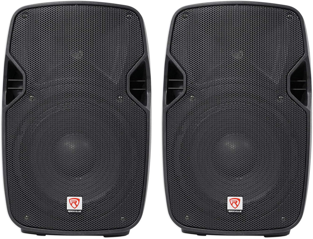 10 Passive 800W DJ PA Speakers ABS Lightweight Cabinet 8ohm J472