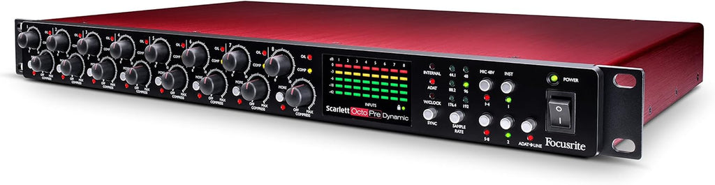 8-Channel Mic Pre Expansion with Analog Compression I3524