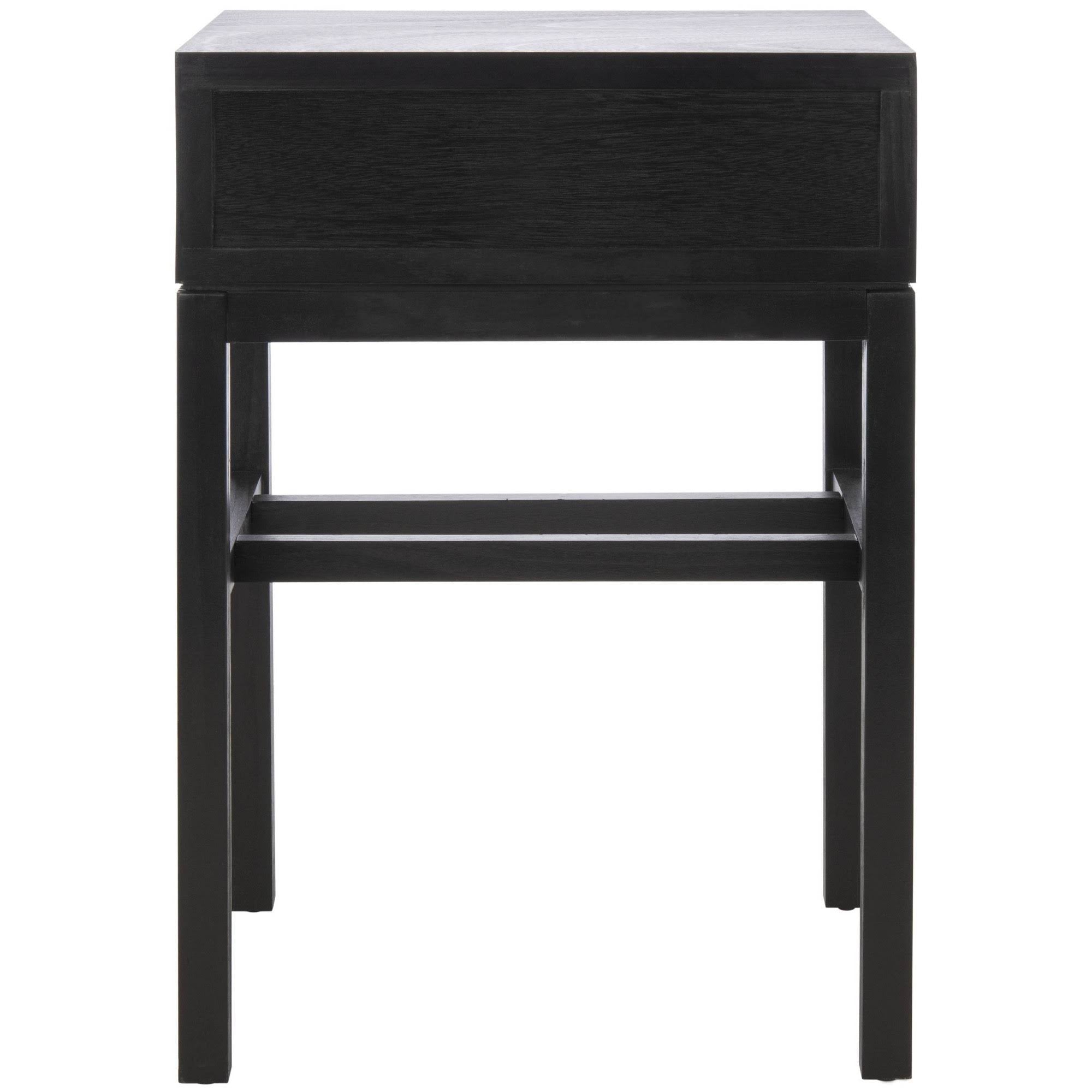 Black 1 Drawer Accent Table D91507
