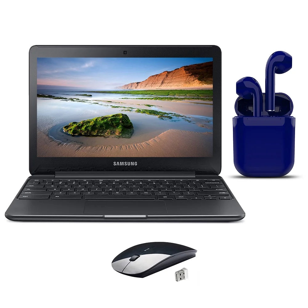 Restored Samsung Chromebook 11.6-inch Intel Celeron N3060 4GB RAM 16GB SSD I67671