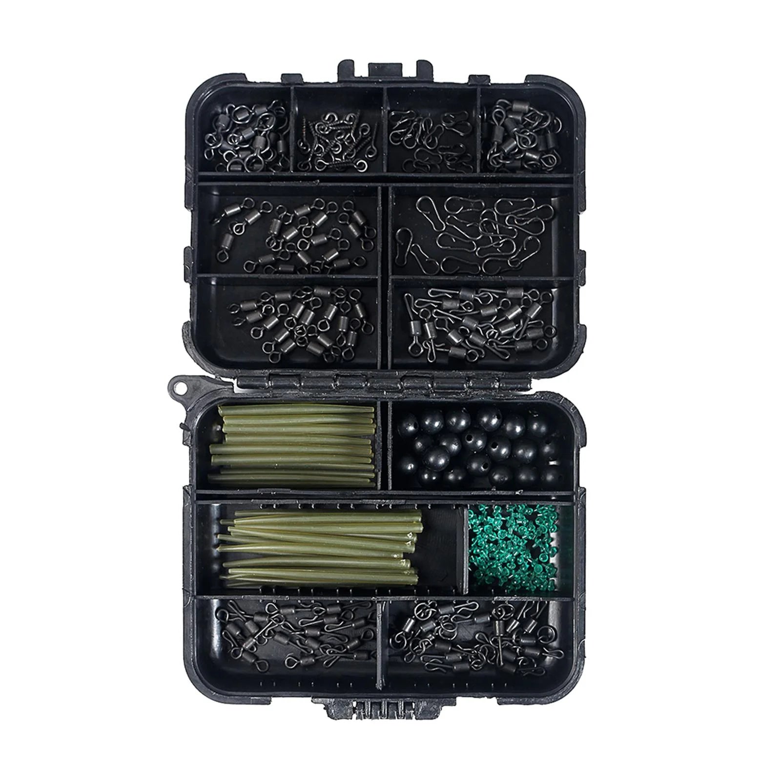 Carp Fishing Rolling Swivels Beads Stopper Accessories D359641