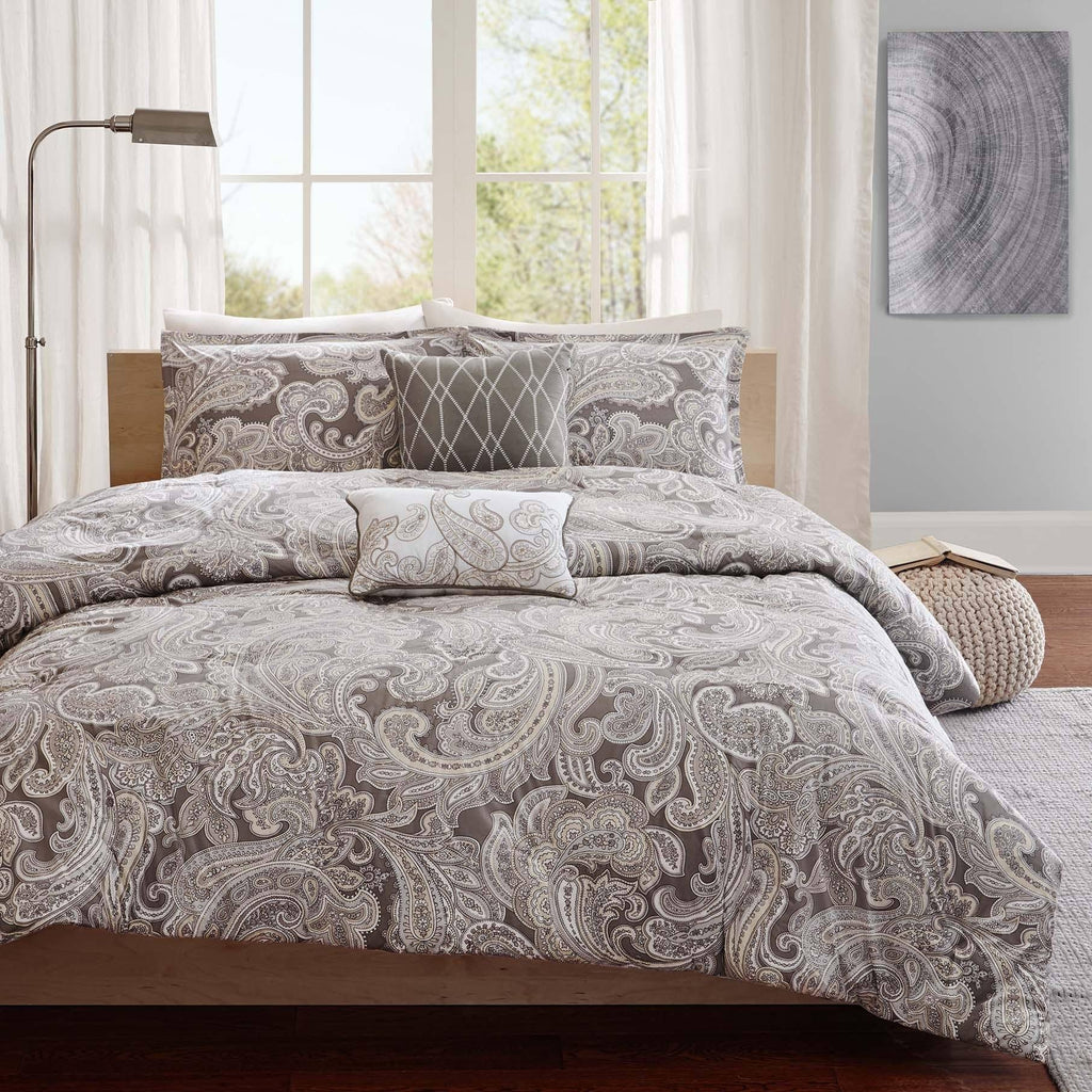 Blue King Cotton Duvet Cover Set U9104