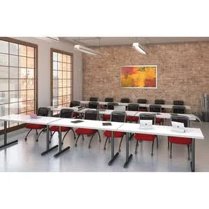 White Laminate Square Tabletop G71499