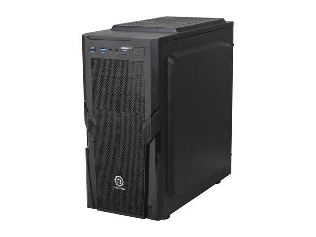 Black Mid-Tower Window Chassis U524