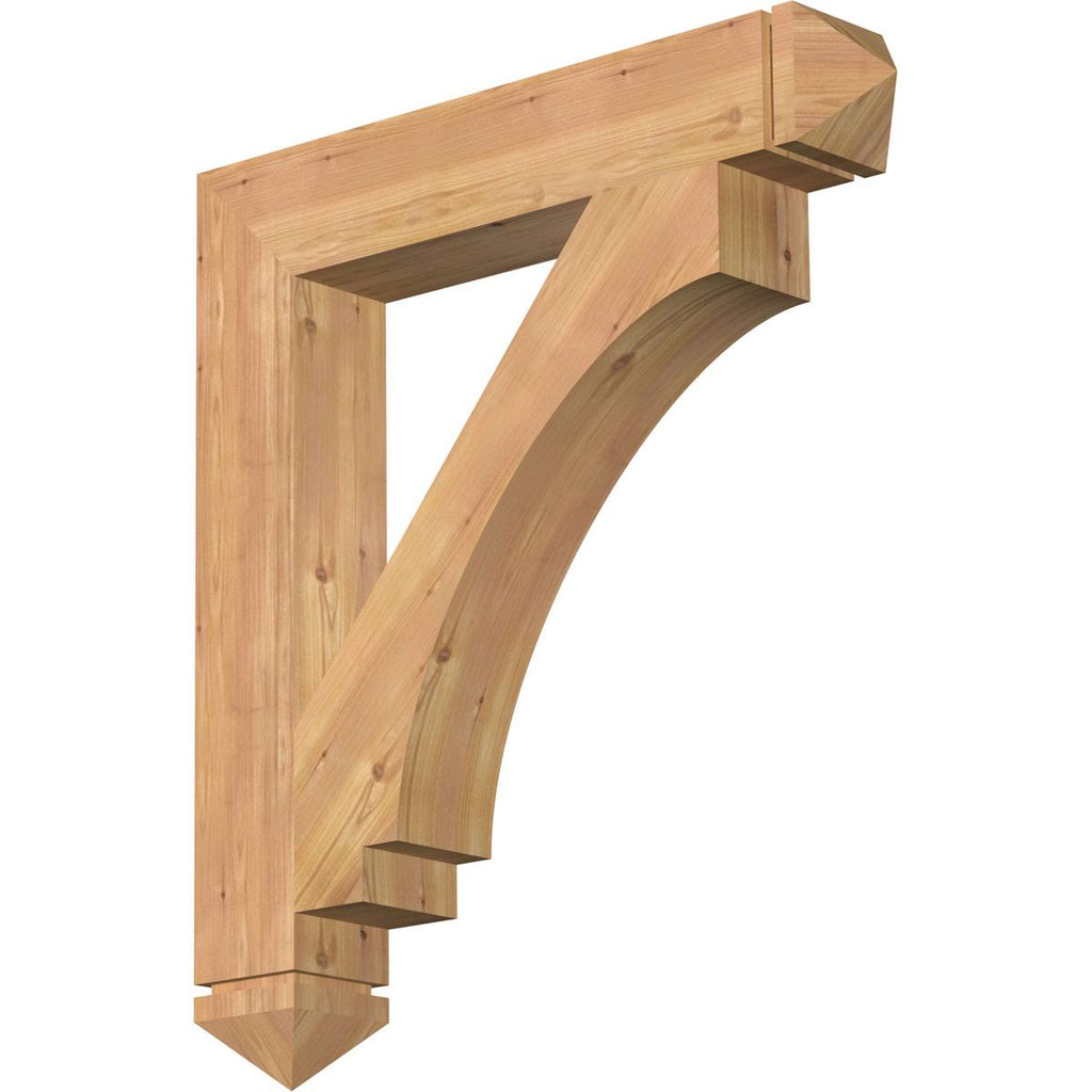 Western Red Cedar Smooth Bracket V13469