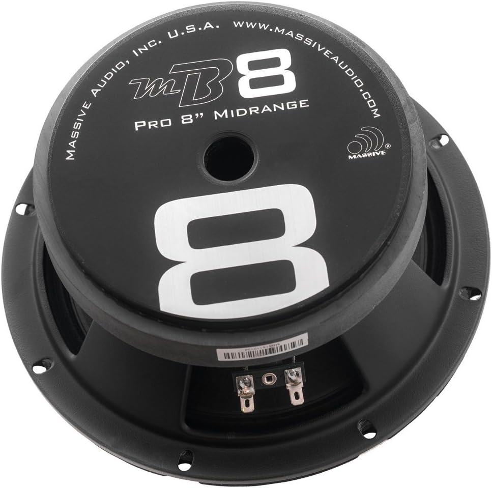 8 Inch 400 Watts 4 Ohm Pro Audio Midbass Speaker Z274851
