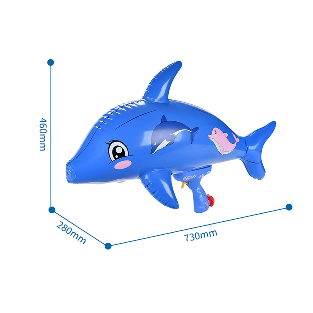 Blue Dolphin Inflatable Pool Party Balloon Hammer G42427