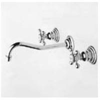 Wall Mount Lavatory Faucet Satin Nickel P536