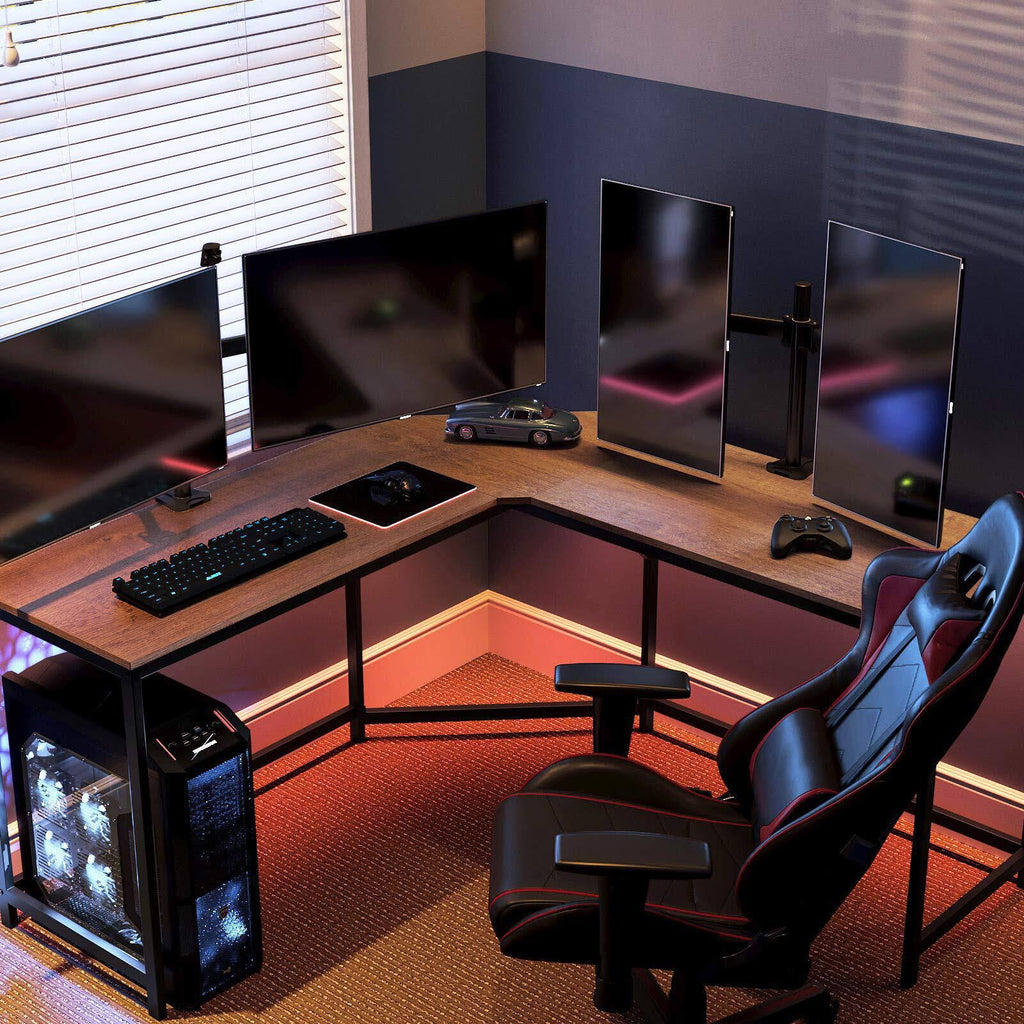L-Shaped Corner Computer Desk D1615