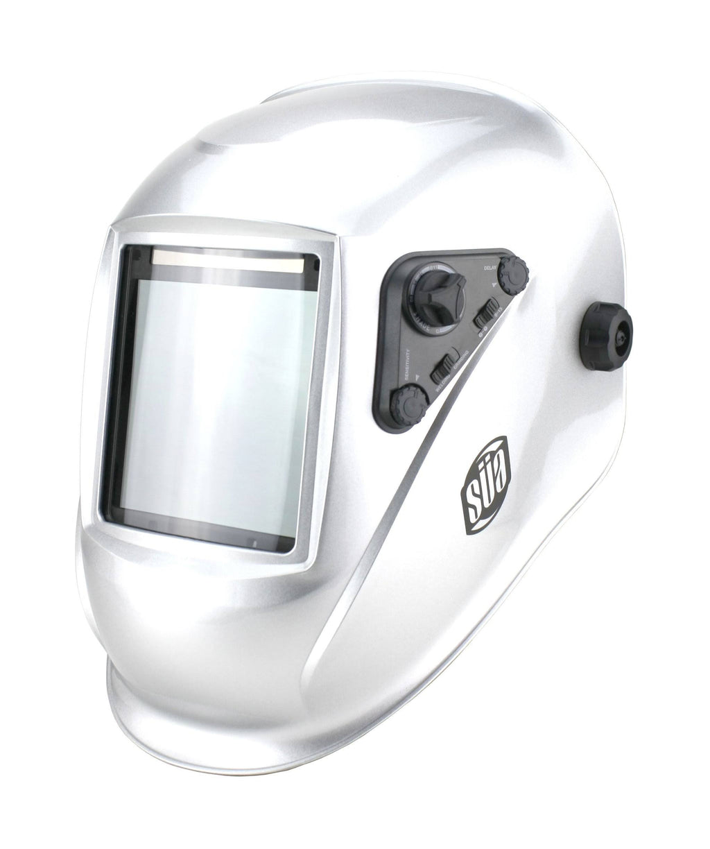 Auto Darkening Welding Helmet with 4 inch x 4 Inch Viewing Area X234606