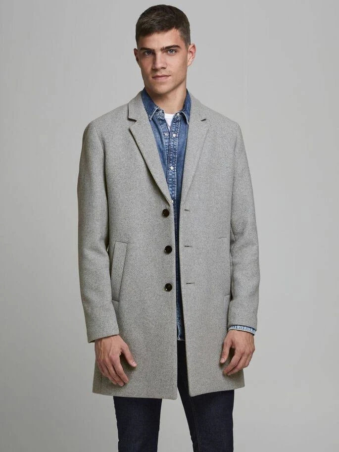 Light Gray Overcoat S65627