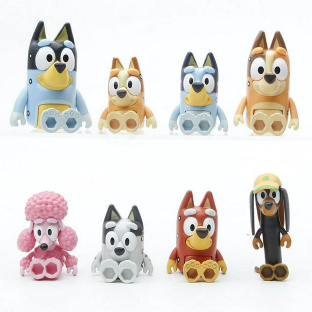 12 Pcs Dogs Action Figures Set I825273