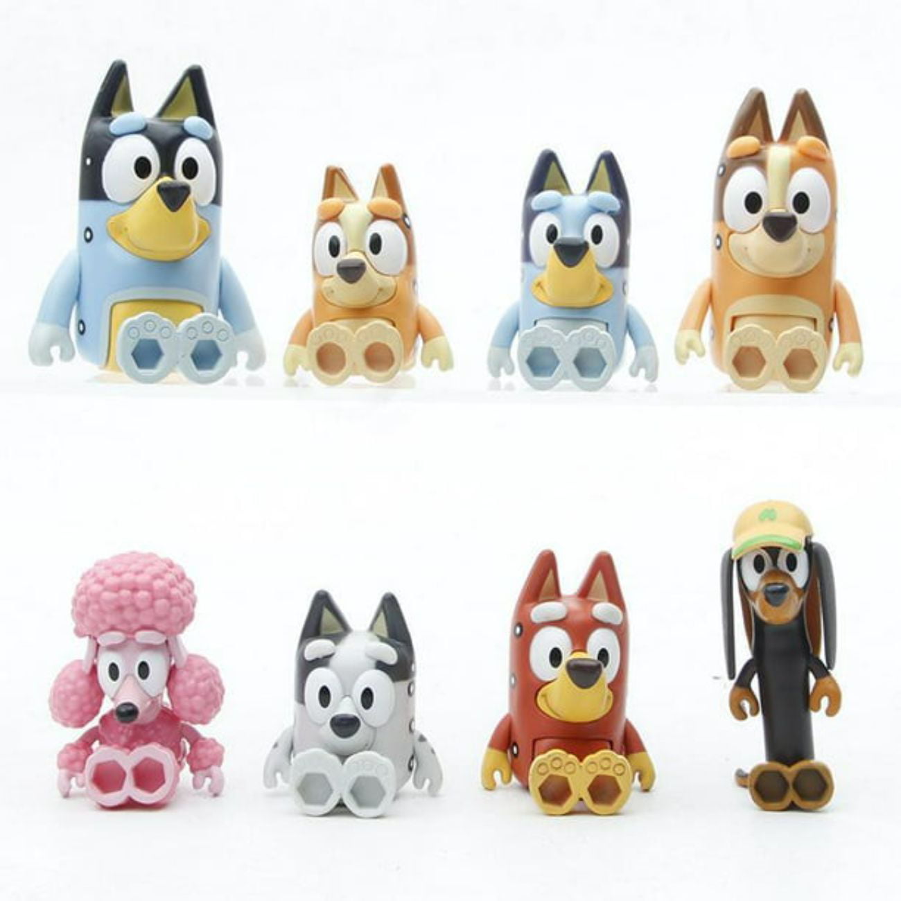 12 Pcs Dogs Action Figures Set I825273