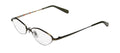 Matte Khaki Cat Eye Full-Rim Eyeglasses B4772