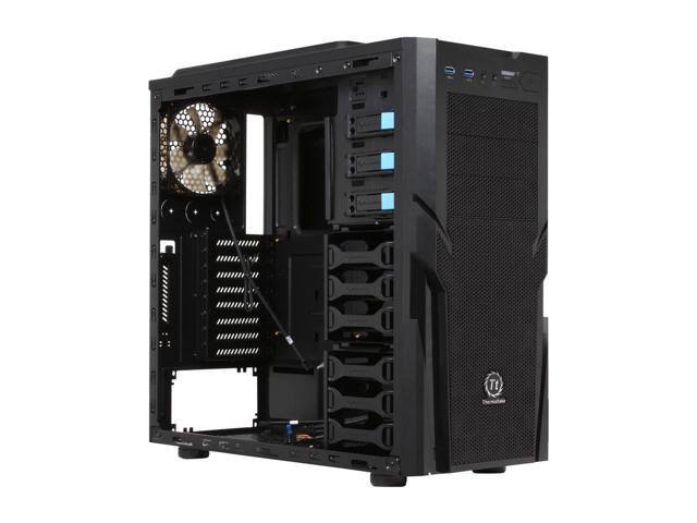 Black Mid-Tower Window Chassis U524