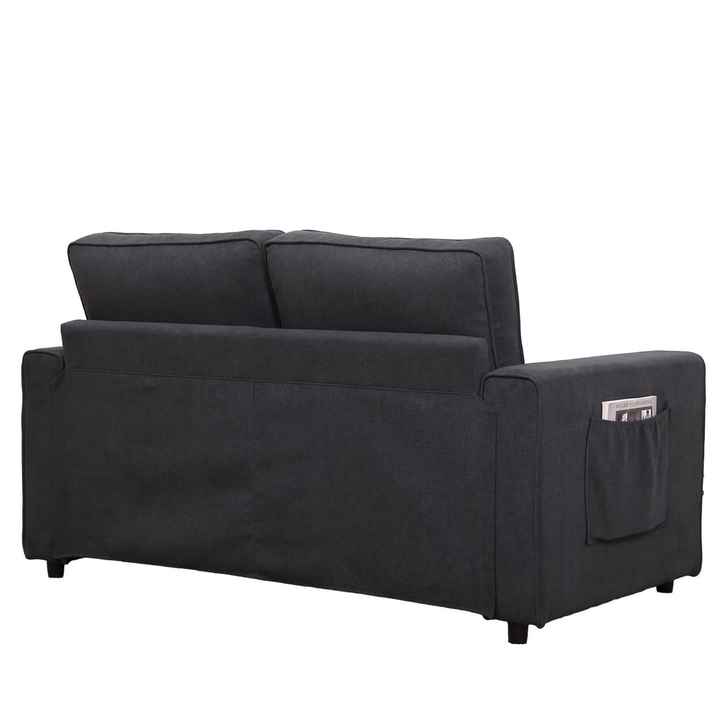 Fabric Sleeper Sofa 3-in-1 Pull Out Bed Folding Sofa F698