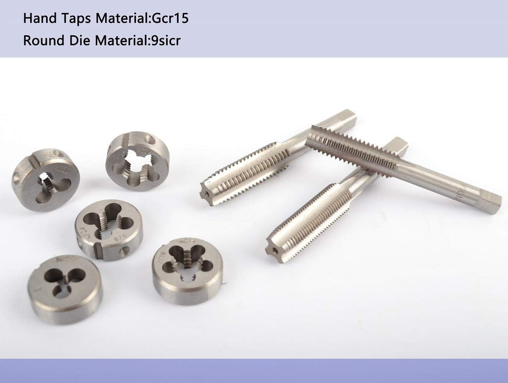 60-Pieces Tap and Die Set Metric and SAE Standard T2425