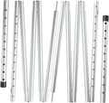 Adjustable Aluminum Tarp Poles Set of 2 P63753