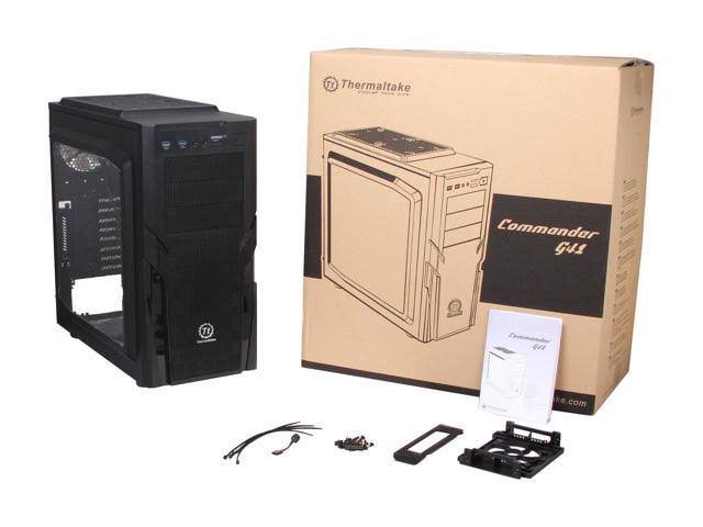 Black Mid-Tower Window Chassis U524