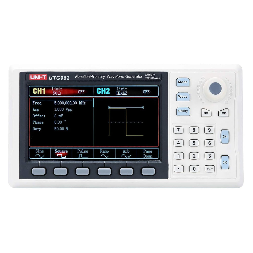 Function Generator Arbitrary Waveform 60 MHz Dual-Channel 200MSa/s 14 Bits Frequency Meter M379