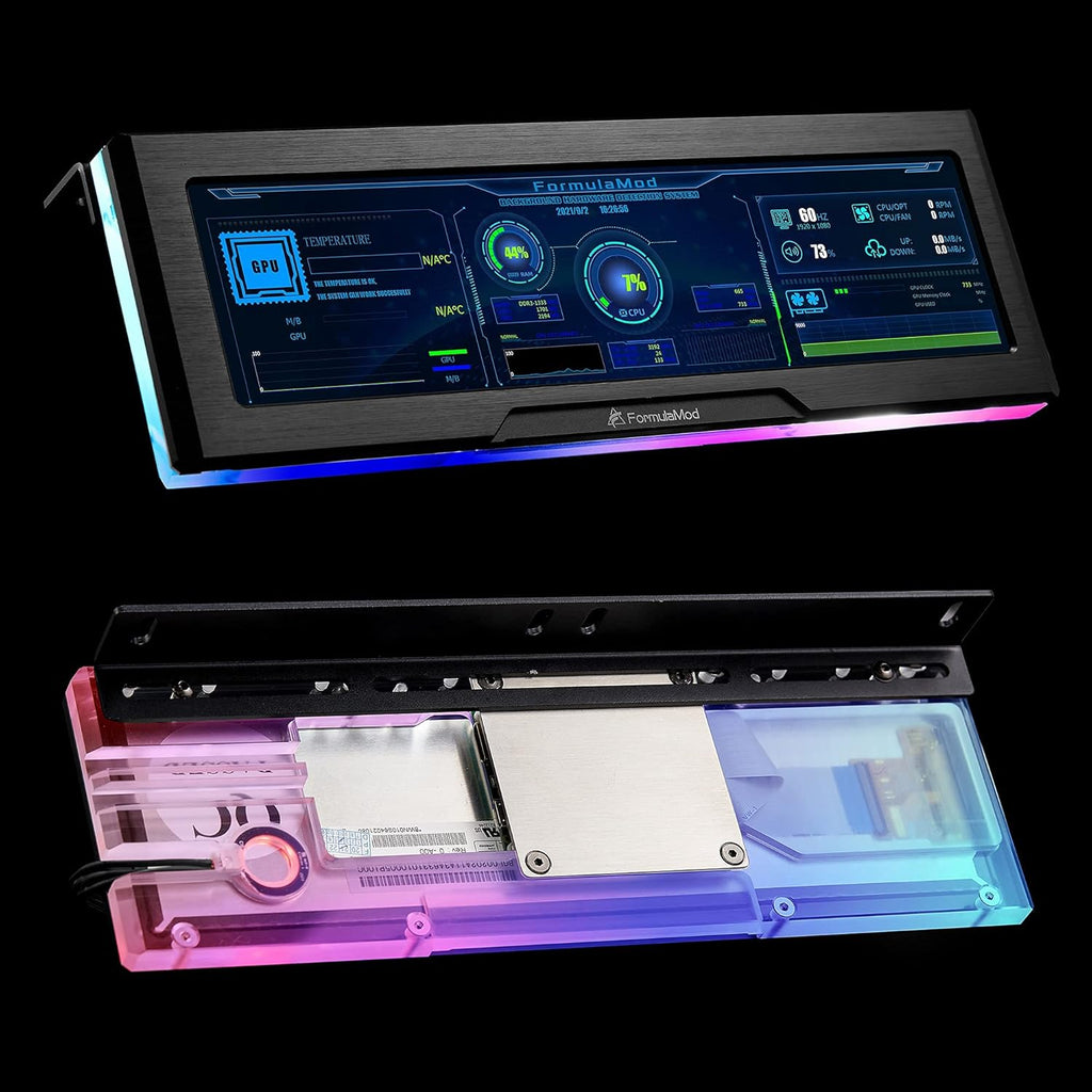 8.8 Inch LCD Screen CPU Temperature Monitor for PC Case N908