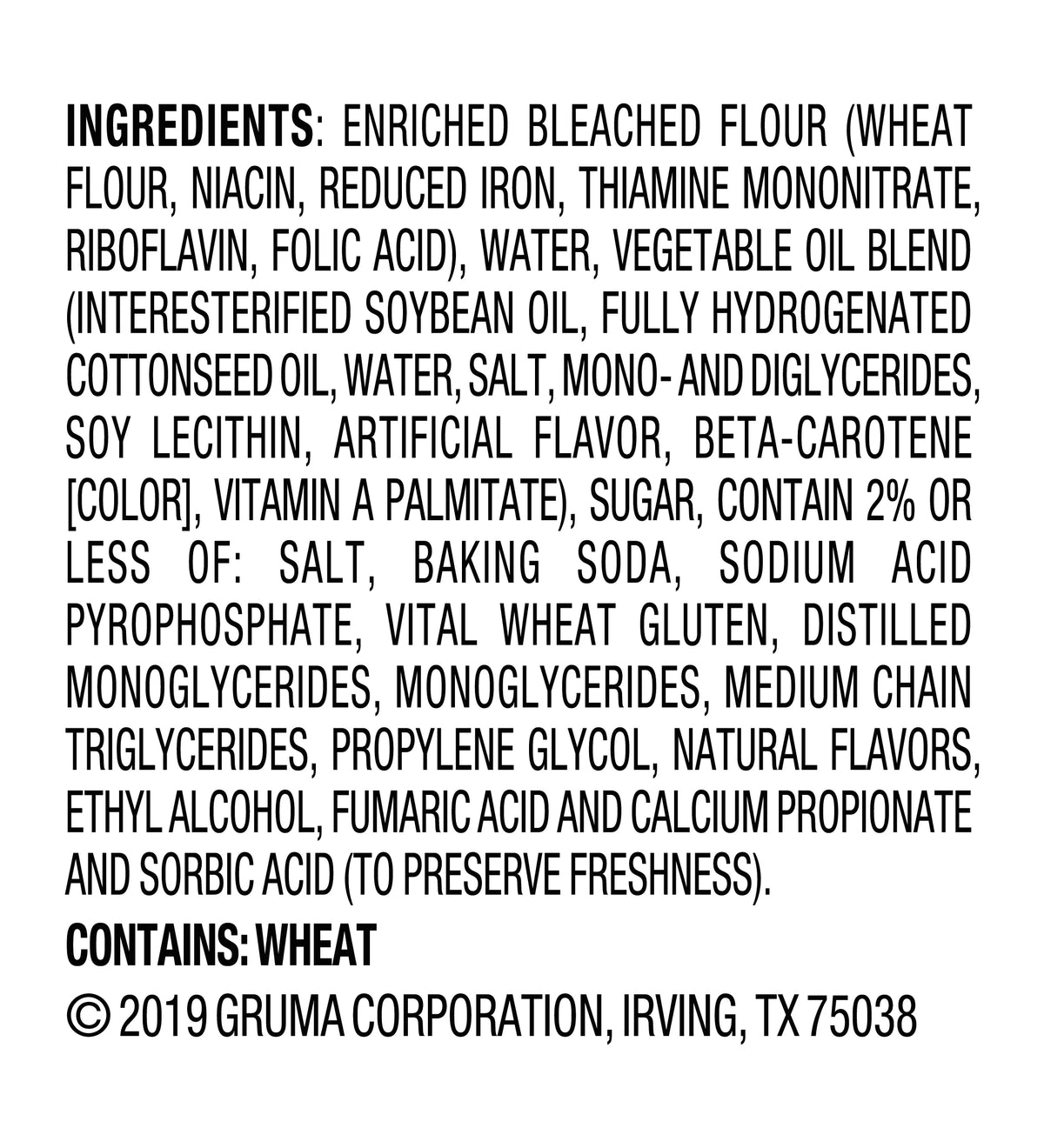Super Soft Hawaiian Street Taco Flour Tortillas, 8.54 oz, 10 Count D5831