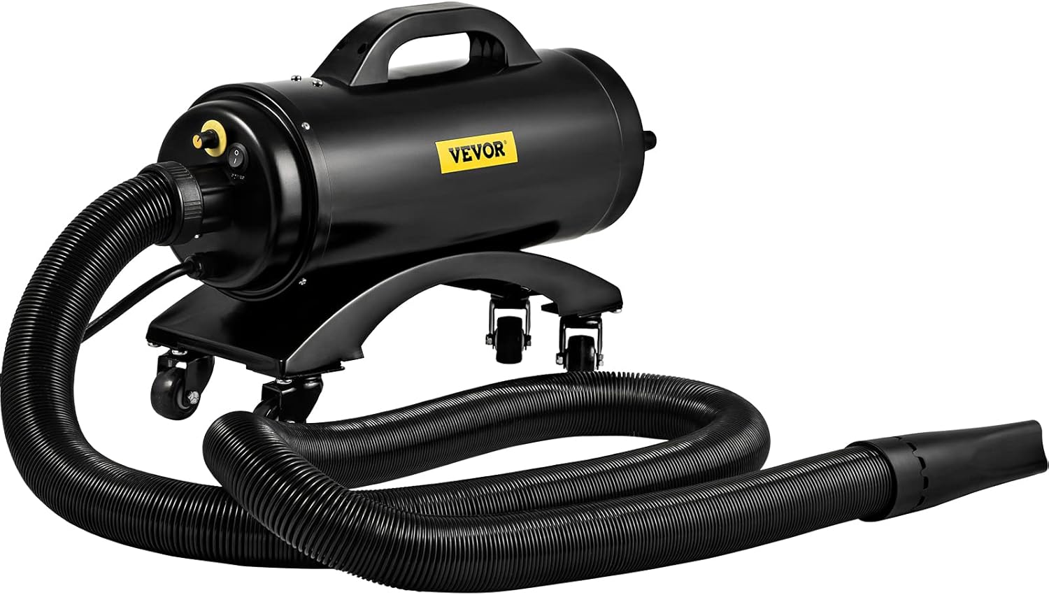 8.0HP 320 CFM 110V Car Dryer Air Blower with Casters, 33 Ft Hose, 2 Nozzles R675