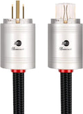 4N OFC HiFi Power Cord, Male to Female Power Cable, US Plug, 3.2ft O436227
