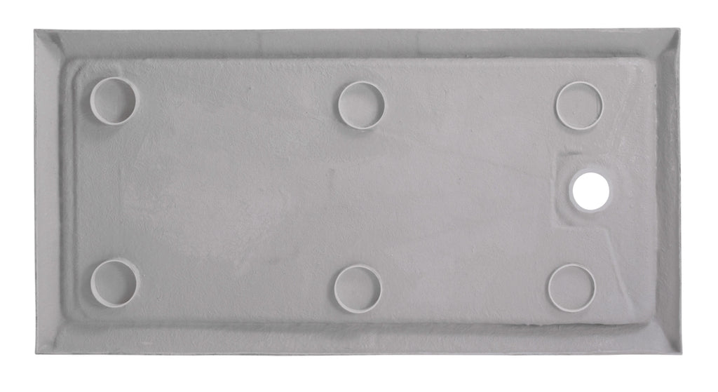 White Rectangular Shower Base O513023