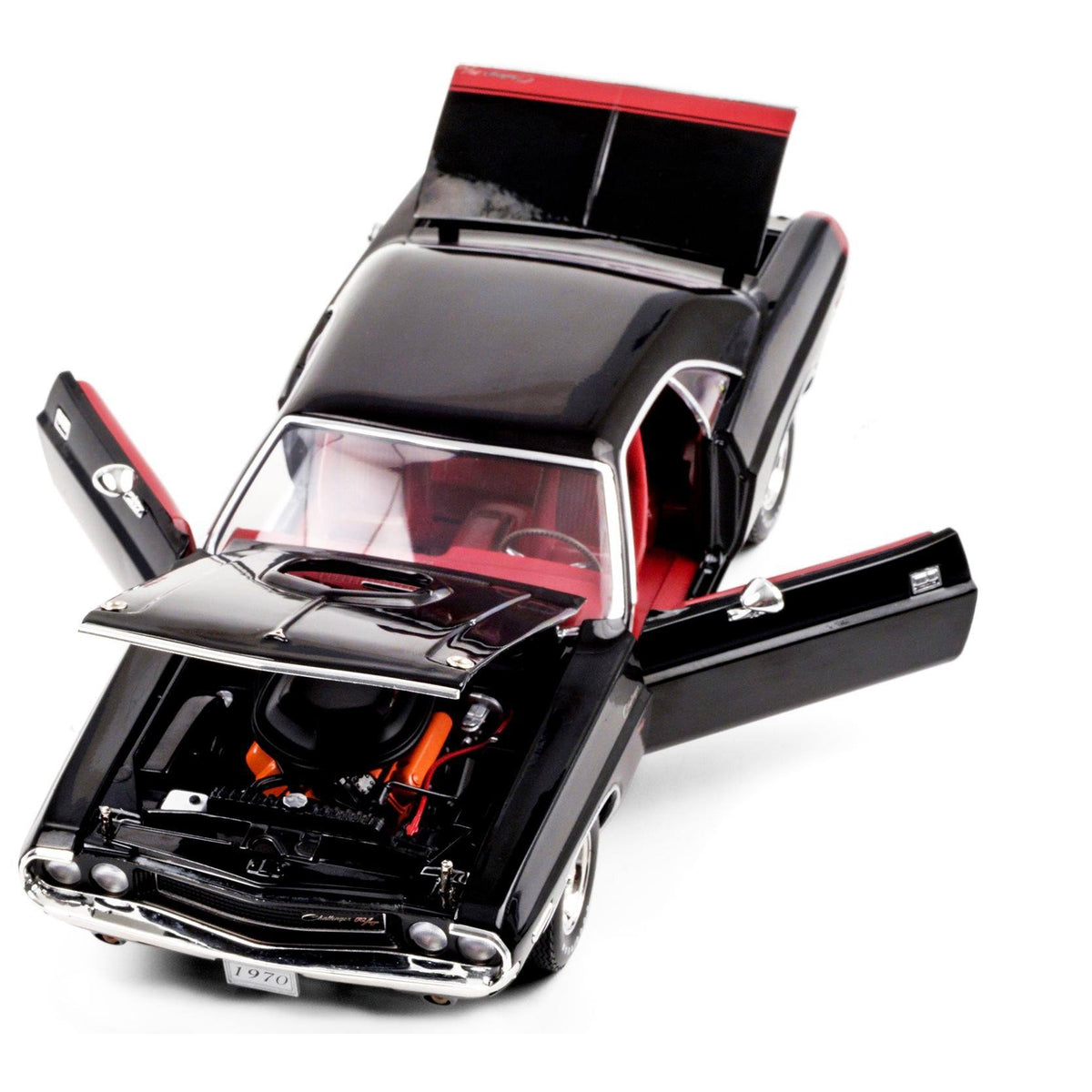 Black 1/18 Diecast Model Car V31451