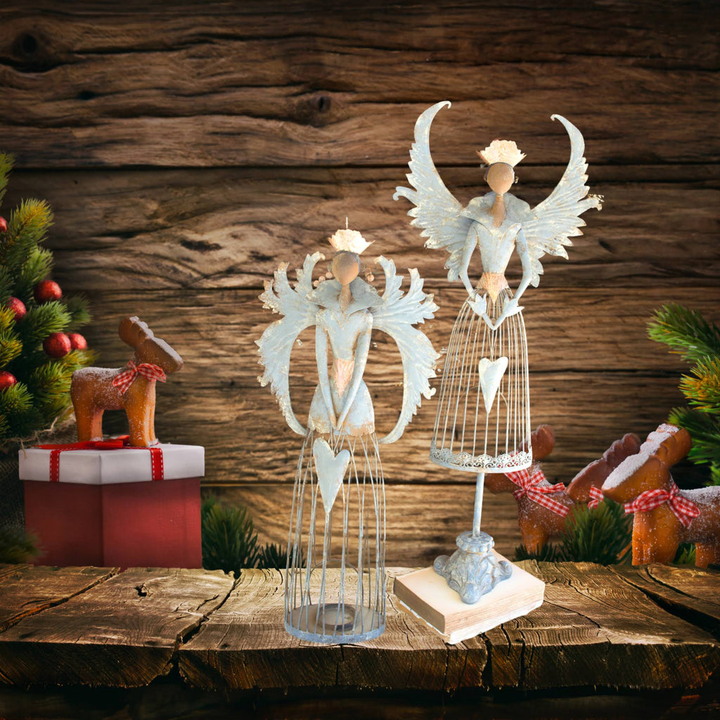 Metal Christmas Angels (Set of 2) I220