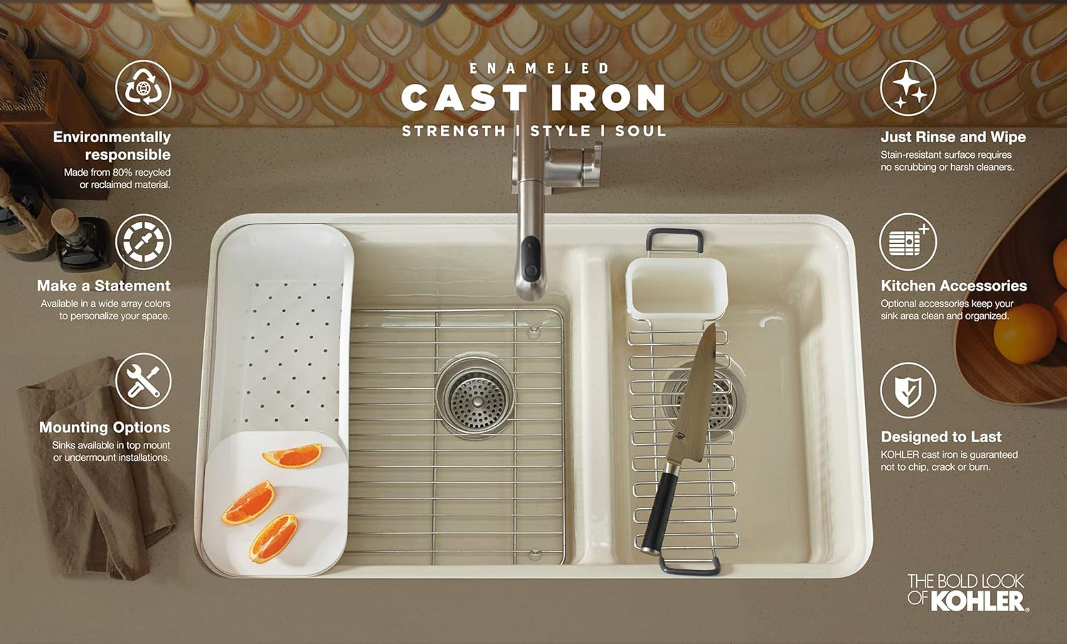 Cane Sugar Kitchen Sink P5311