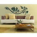 Gold Floral Wall Decal, 122in x 47in C111293