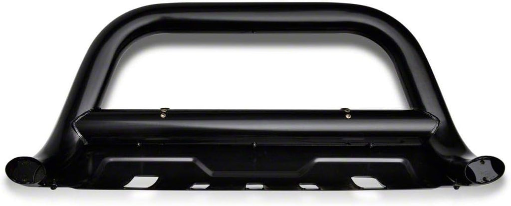 Black 3.50-Inch Oval Bull Bar with Skid Plate D570128