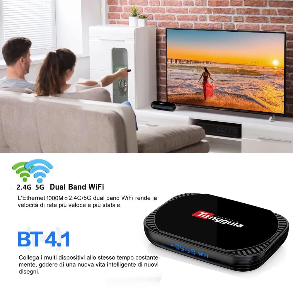 Tanggula X5 Box with Mini Keyboard Voice Remote I397